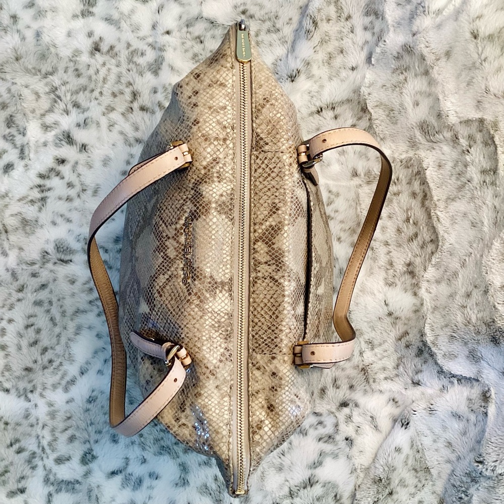 Michael Michael Kors Large Python Embossed Tote - image 3